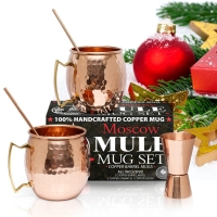 Moscow Mule Copper Mugs Set of Two Review